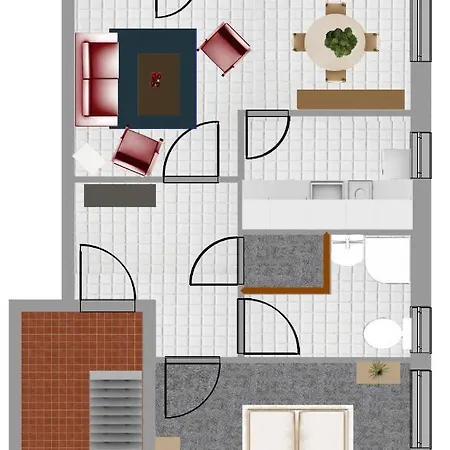 Ankerplatz, Og, Whg. 4 * Böhl